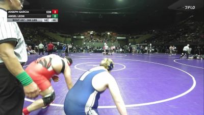 285 lbs Consi Of 16 #1 - Joseph Garcia, Kerman vs Angel Leon, Shafter