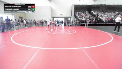 142 lbs Rr Rnd 2 - Abigail Hernandez, Pride WC vs Chelsea Powell, Pro-ex Wrestling Club