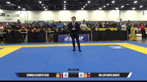 Ira Lays Mota Duarte vs Kendra Elizabeth Vega 2025 World IBJJF Jiu-Jitsu No-Gi Championship
