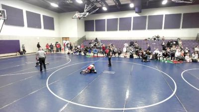 52 lbs Quarterfinal - Brock Abbott, Sanderson Wrestling Academy vs Lincoln Phillips, Ravage