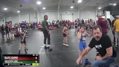 60 lbs Cons. Round 2 - Grayson Link, Summerville Takedown Club vs Elliot Guerin, Ninety Six Wrestling