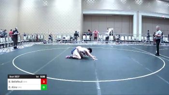 113 lbs Consi Of 8 #1 - Brody Bellefeuil, Grindhouse WC vs Daniel Alire, Kings WC