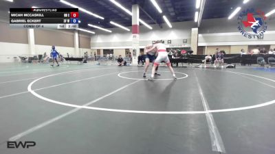 150 lbs Consi Of 4 - Micah McCaskill, NB Elite Wrestling Club vs Gabriel Eckert, 3F Wrestling