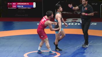 61 kg Bronze - Wanhao Zou, CHN vs Bekbolot Myrzanazar Uulu, KGZ