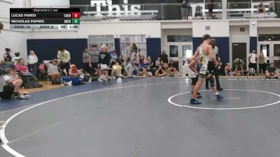 140 lbs Rr Rnd 1 - Lucas Parisi, Council Rock South Gold - HSBNFC vs Nicholas Papiro, Anchor Down - HSBNFC
