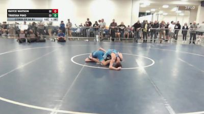 120 lbs Consi Of 64 #1 - Rayce Watson, OH vs Tristan Pino, CO