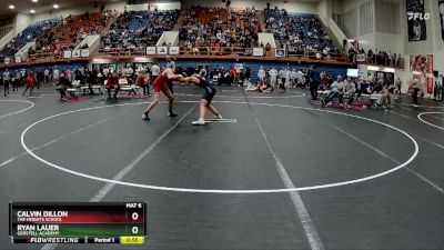 138 lbs Cons. Round 2 - Ryan Lauer, Gerstell Academy vs Calvin Dillon, The Heights School
