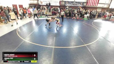 85 lbs Semifinal - Keith Kent, Davis Wrestling Club vs Riggs Pay, JWC