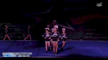 All 4 Cheer - Mini Militia [2026 L1.1 Mini - PREP - D2] 2026 ACA Grand Nationals