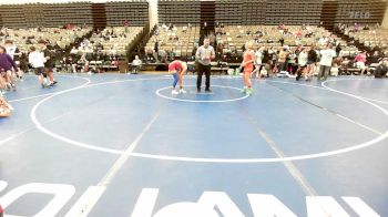 112 lbs Rr Rnd 2 - Claire Marter, Centurion Wrestling vs Narayah Rodriguez, CT Whale14UG