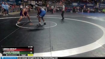 D 3 285 lbs Cons. Round 2 - Jackson Norwood, Patrick Taylor - Science/Tech. vs Joshua Deville, Opelousas Catholic