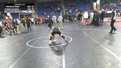 150 lbs Round Of 16 - Nicholas Genin, Newton South vs Dominic Dicenso, Shawsheen