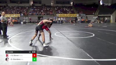 141 lbs Round Of 32 - Stuart Glover, Rutgers WC vs Dominic Giordano, Florida State
