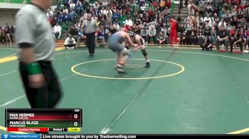 120 lbs 1st Place Match - Marcus Blaze, PERRYSBURG vs Max Hermes, EDISON (Milan)