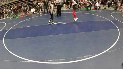 87 lbs Cons. Round 3 - Kaden Wilson, Devils Wrestling vs Devon Hines, Montrose Elite