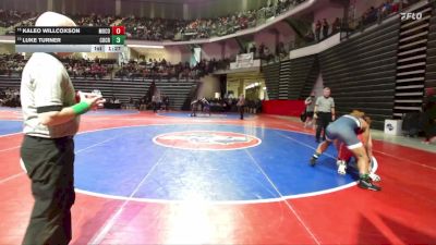 190-2A Quarterfinal - Luke Turner, Coahulla Creek vs Kaleo Willcoxson, Morgan County