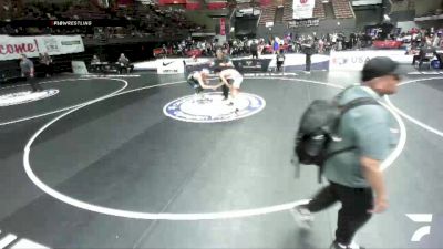 Quarters - Xamian Munoz, Brawley Wrestling Academy vs James Wong, Community Youth Center - Concord Campus Wrestling