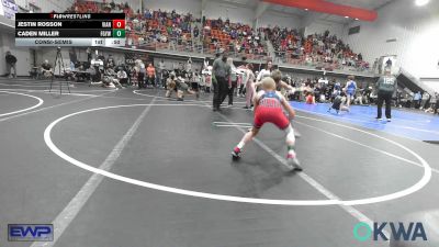 73 lbs Consolation - Jestin Rosson, Vian Wrestling Club vs Caden Miller, Fort Gibson Youth Wrestling