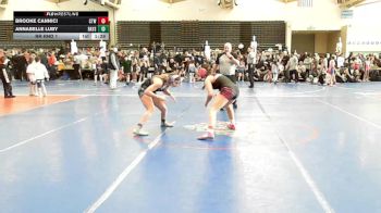 115 lbs Rr Rnd 1 - Brooke Cannici, Cordoba Trained (Sand Storm Sisters) vs Annabelle Luby, Bayside Baddies - Girls