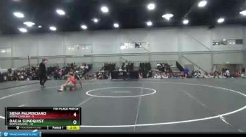 132 lbs Placement Matches (8 Team) - Siena Palmisciano, North Carolina vs Daeja Sundquist, North Dakota