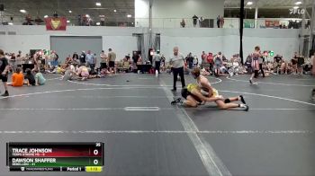 140 lbs Round 1 (6 Team) - Trace Johnson, Terps Xtreme MS vs Dawson Shaffer, Rebellion