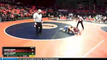 3 lbs Champ. Round 1 - Devin Medina, Wheaton (North) vs Logan Swaw, Lockport (Twp)