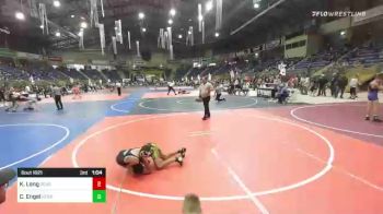 95 lbs Consi Of 4 - Elijah Hernandez, Purebred Elite vs Diego Manriquez, Valley WC