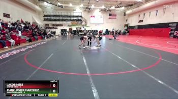 120 lbs Round 1 (4 Team) - Jacob Ness, Castle View vs Mark Javier Martinez, Mountain Range