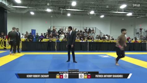 Patrick Anthony Shahgholi vs Henry Robert Zachary 2026 Pan IBJJF Jiu-Jitsu No-Gi Championship