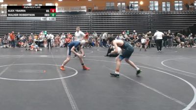 110 lbs Round 3 (8 Team) - Alex Ybarra, NC Legend vs Walker Robertson, Grundy WC Gold
