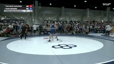 97 kg Cons. Sub-quarters - MacAron Kukowski, Minnesota Storm vs Evan Grazzini, Knights RTC