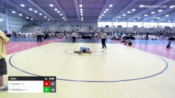 110 lbs Rr Rnd 3 - Isaac Young, Alabama Elite vs Evan Brothers, Terps Xtreme ES