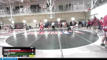182 lbs Quarterfinal - Calvin Hinds, Sandpoint vs Conan Northwind, Granger