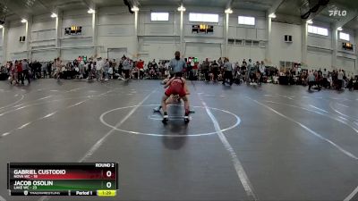 76 lbs Round 2 (10 Team) - Gabriel Custodio, NOVA WC vs Jacob Osolin, Lake WC