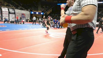 170 Class 1 lbs Quarterfinal - Anna Fischer, Ste. Genevieve vs Ivee Cooper, California