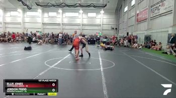 130 lbs Finals (2 Team) - Jordon Fridd, Meridian Maniacs vs Ellis Jones, Contenders Green