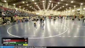 60 lbs Round 1 (6 Team) - Camree Cranford, Utah Black vs Ila Acosta, Gold Rush