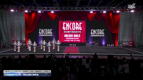 Thunder Elite - Golden Girls [2025 L1.1 Youth - PREP - D2 - Small Day 1] 2025 Encore Grand Nationals