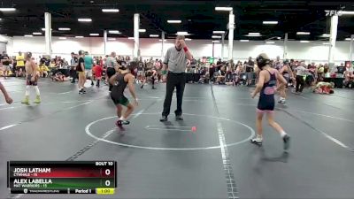 64 lbs Round 4 (6 Team) - Josh Latham, CTWHALE vs Alex Labella, Mat Warriors