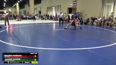 126 lbs Cons. Round 3 - Jackson Vaughn, Jackson Vaughn vs Braiden Marengo, B.R.A.W.L