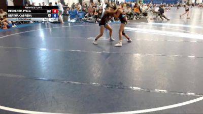 103 lbs Semifinal - Penelope Ayala, Unattached vs Bertha Cabrera, Southeast CC