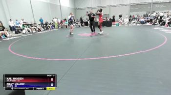 170 lbs Round 1 (8 Team) - Kali Hayden, Oklahoma vs Kiley Dillow, Kansas