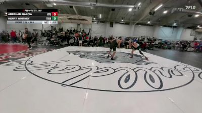 165 lbs Champ. Round 1 - Henry Whitney, ThunderRidge vs Abraham Garcia, Vista Peak