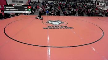 138 lbs Champ. Round 3 - Jeremy Huf, Lombard (MONTINI) vs Trey Thompson, Carol Stream (GLENBARD NORTH)