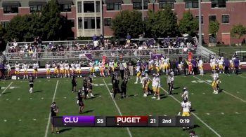Replay: Cal Lutheran vs Puget Sound | Sep 20 @ 1 PM