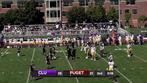 Replay: Cal Lutheran vs Puget Sound | Sep 20 @ 1 PM