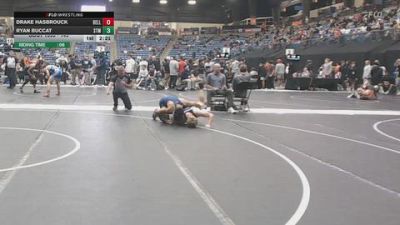 149 lbs Champ. Round 3 - Ryan Buccat, University Of Saint Mary (KS) vs Drake Hasbrouck, Bellevue