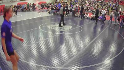 135 lbs Quarterfinal - Paige Powers, Peninsula vs Kassidy Hadden, Thurston