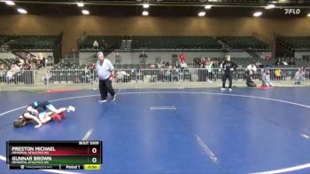 53 lbs Round 2 - Gunnar Brown, Immortal Athletics WC vs Preston Michael, Immortal Athletics WC