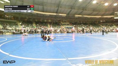84 lbs Consi Of 8 #2 - Kingston Perez, ATT / Mocco Wrestling vs Levi Pike, Michigan West